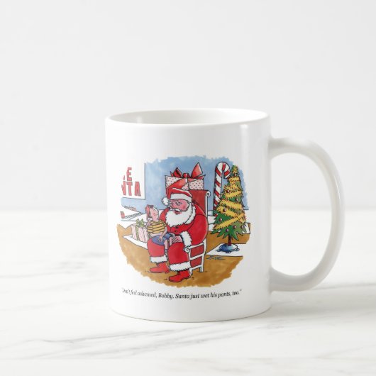 Mug Père Noël Wet main gauche (Droite)