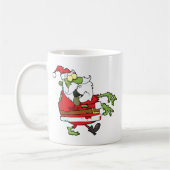 Mug Père Noël zombie (Gauche)