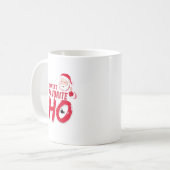 Mug Père Noël's Favorite Ho - Jouer Conception de vaca (Devant gauche)