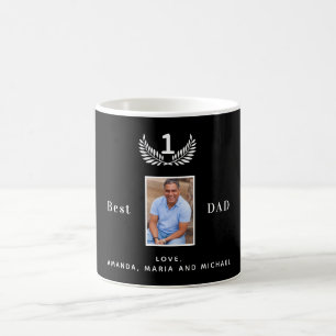 Mug Père noir nom blanc photo