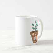 Mug Père Plante personnalisé mignon (Devant droit)