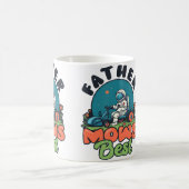 Mug Père Tond Le Meilleur Atronaut Conception Paysagis (Centre)