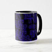 Mug Pérégrinations asémiques I (Devant droit)