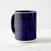 Mug Pérégrinations asémiques I (Devant gauche)