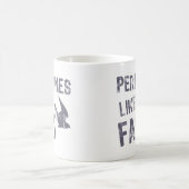 Mug Peregrines Comme Il Rapide (Centre)
