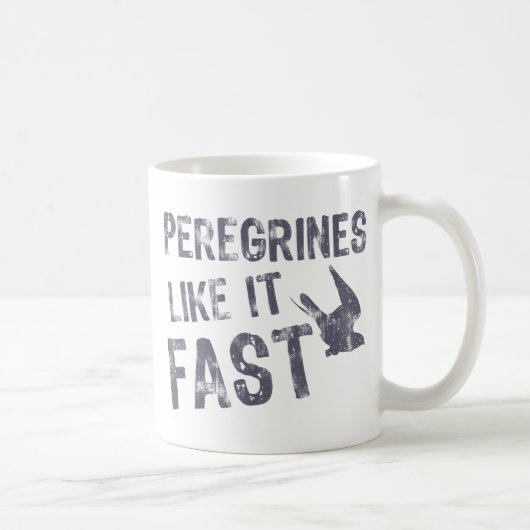 Mug Peregrines Comme Il Rapide (Droite)