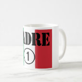 Mug Pères et papas de langue italienne : L'ONU de (Devant droit)