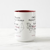 Mug Perfect Maman For Me - 2 filles (Centre)