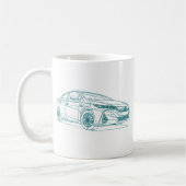 Mug Perfection 2017 de Prius de jouet (Gauche)