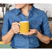 Mug Perfection d'abricot - Élégant abricot solide