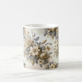 Mug Perfection florale Jaune antique (Centre)