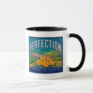 Mug Perfection LabelColton orange, CA