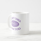 Mug Perfectionnez 60 ans (Devant gauche)