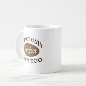 Mug Perfectionnez 75 ans (Devant gauche)