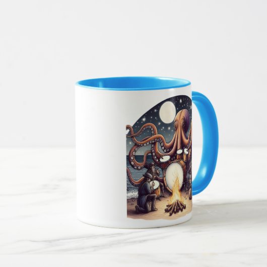 Mug Performance aquatique percussive (Devant droit)