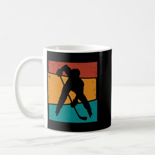 Mug Performance de hockey rétro vintage (Gauche)