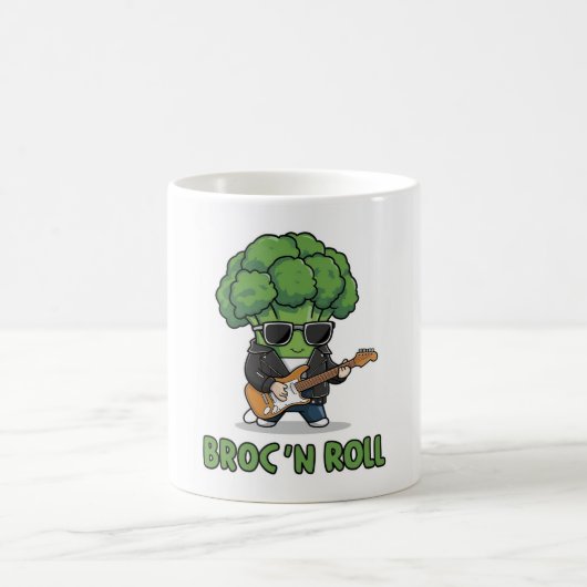 Mug Performance de la guitare joueuse de Broccoli (Centre)