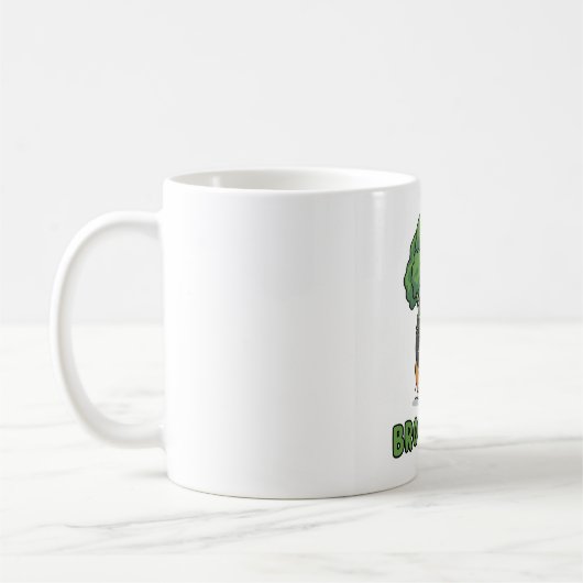 Mug Performance de la guitare joueuse de Broccoli (Gauche)