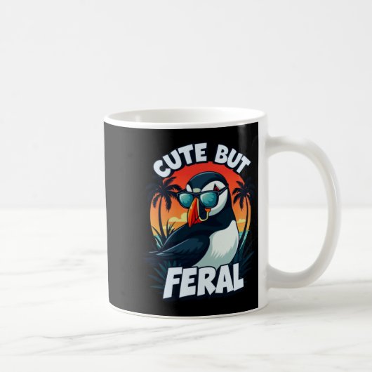 Mug Performance de vibes de macareux trocal mignon mai (Droite)