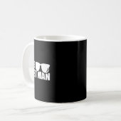 Mug Performance d'enterrement de vie de garçon d'homme (Devant gauche)