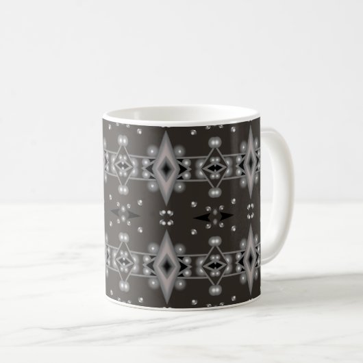 Mug Performances stellaires Design d'art Abstrait mode (Devant droit)