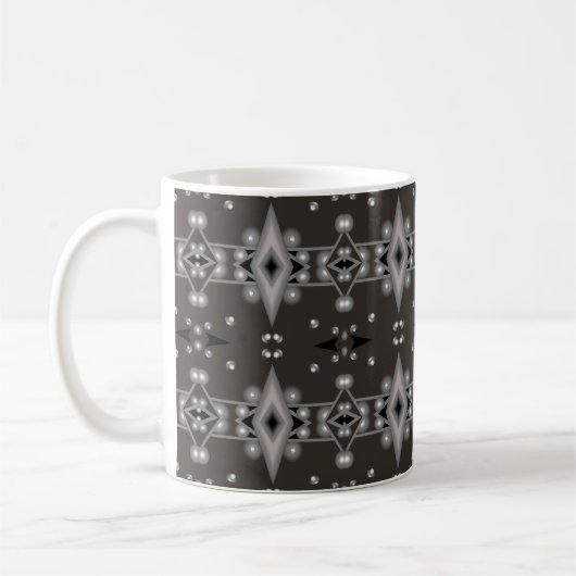 Mug Performances stellaires Design d'art Abstrait mode (Gauche)