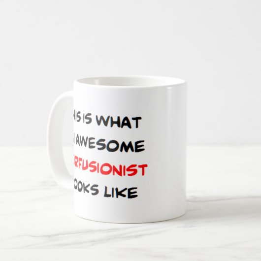 Mug perfusionniste, génial (Devant gauche)