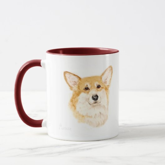 Mug Peri Corgi (Gauche)