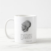 Mug Pericles Portrait & Citation : Ce que vous laissez (Gauche)