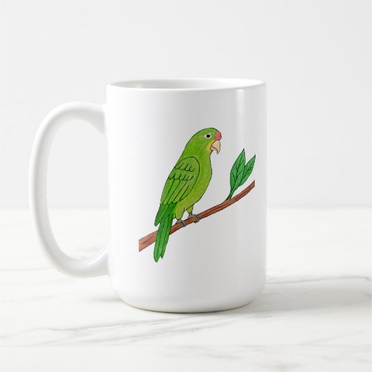 Mug Perico verde del trópico (Gauche)