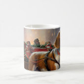 Mug Période de fêtes de Noël Beagle (Centre)