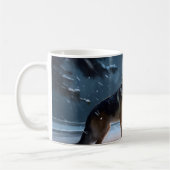 Mug Période de fêtes de Noël du Berger Allemand (Gauche)