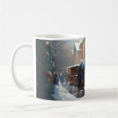 Mug Période de fêtes de Noël Rottweiler (Gauche)