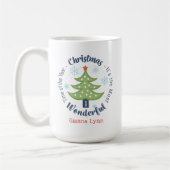 Mug Période de l'année la plus merveilleuse personnali (Gauche)