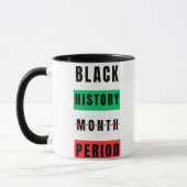 Mug Période du mois de l'histoire des Noirs (Gauche)