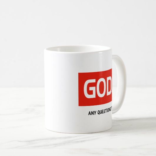 Mug Période d'un DIEU (Devant droit)