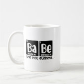 Mug Periodic Table Of Babe The Hot Element Valentines  (Gauche)