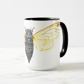 Mug Périodique de 17 ans Brood X Canada (Devant droit)