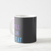 Mug Peritoneal Dialysis Fill Dwell Drain Repeat Funny (Devant gauche)