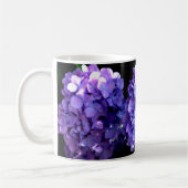 Mug Périwinkel hydrangeas fleurs violettes fleurs bleu (Gauche)