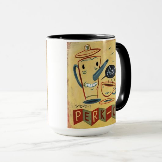 Mug PERK-O par Joe Murray (Devant droit)