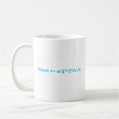 Mug perl expression regulatrice (Gauche)