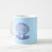 Mug Perle de l'océan (bleu) (Devant gauche)