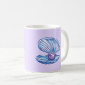 Mug Perle de l'océan (violet) (Devant droit)