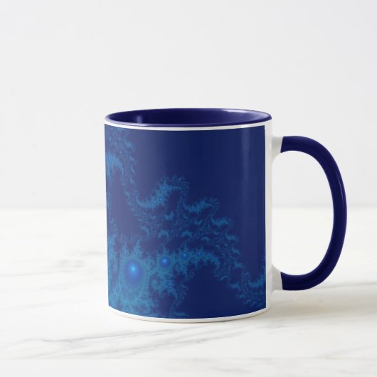 Mug Perles bleues (Droite)