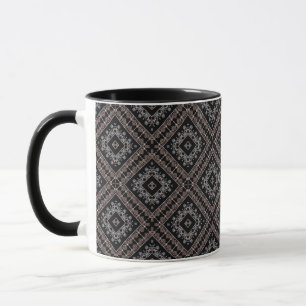 Mug Perles de décor ornemental transparent pour motif