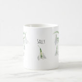 Mug Perles de Neige Fleur de Naissance de Janvier Céra (Centre)