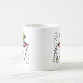 Mug Perles de plumes Mardi Gras (Centre)