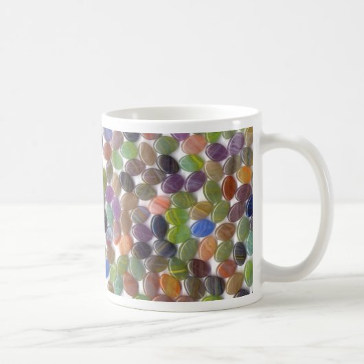 Mug Perles en pierre ovales colorées (Droite)