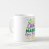 Mug Perles et Bling C'est une chose de Mardi Gras (Devant gauche)